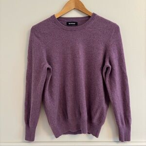 NAADAM Men's Crewneck Sweater in Mauve